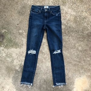 PAIGE SKINNY JEANS SZ 25